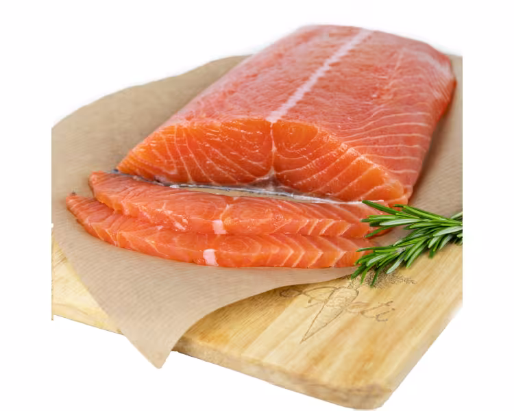Филе лосося свежемороженое